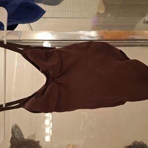 Elegant Brown Women's Top